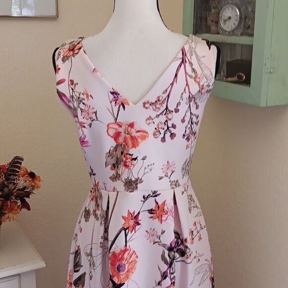 EnFocus Ponte Floral Dress - Picture 7 of 13